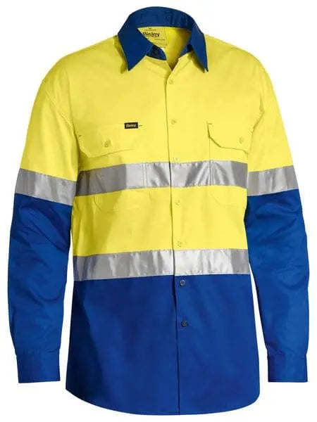 Bisley 3M Taped Cool Lightweight Hi Vis Shirt BS6696T Metro Workwear.